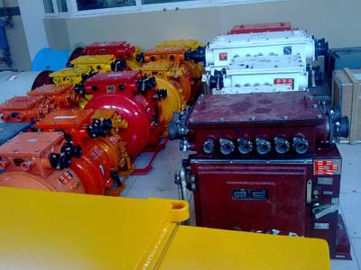 待檢防爆電機(jī)，防爆導(dǎo)電滑環(huán)